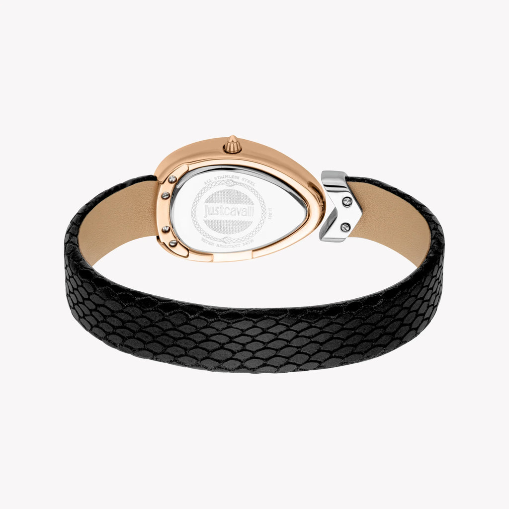 **Montre femme Just Cavalli or rose, cadran argenté | JC1L321L0065**
