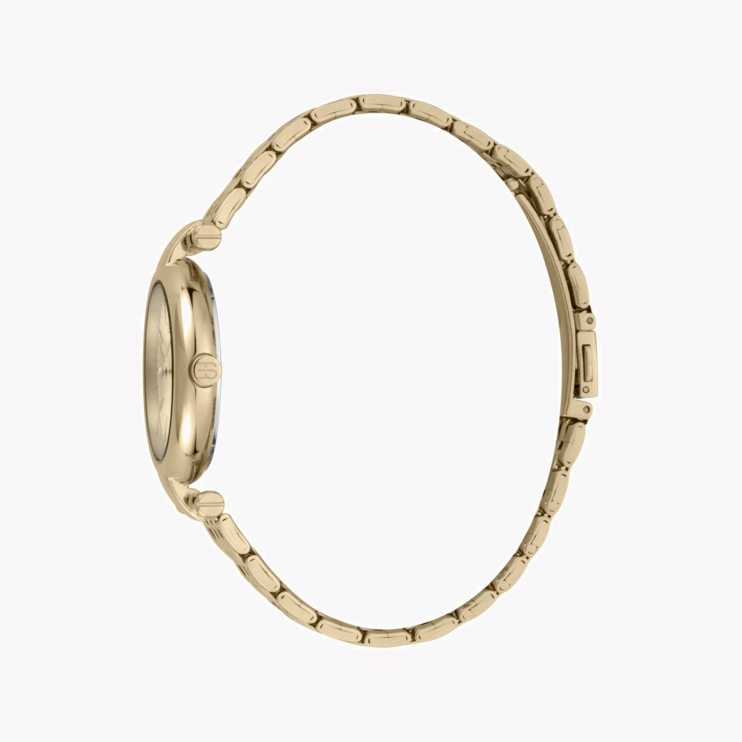Montre femme Esprit élégante dorée avec cadran champagne | ES1L049M0055